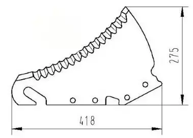 Skopa till Strautmann 41517501 - Plockare - 41517501 - 1