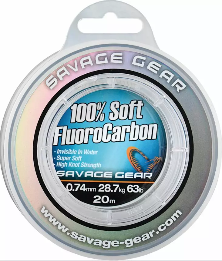 Savage Gear Soft Fluorocarbon 0.33 mm - Linor - 5706301548511 - 1