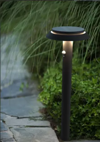 Solenergi Pollarlampa med rörelsesensor 50 cm 600lm 3CCT - Solcellsdrivna solprodukter - 6418536027721 - 1