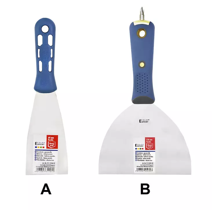 Stålspade 1K 60mm RST - Murnings- och plattsättningsverktyg - 4013307311911 - 1