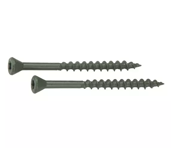 Terrasskruv 4,2x55 Grön 200 st - Skruvar och spikar - 6417926335521 - 1