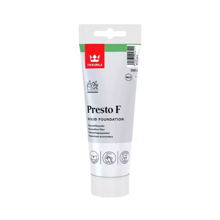 Tikkurila Presto F renoveringsspackel - Spackelmassor - 6408070046111 - 1