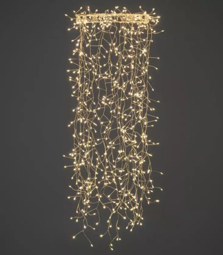 Ljusdekoration Kehrä hängande 600 LED - Stämningsbelysning - 6410416386041 - 1