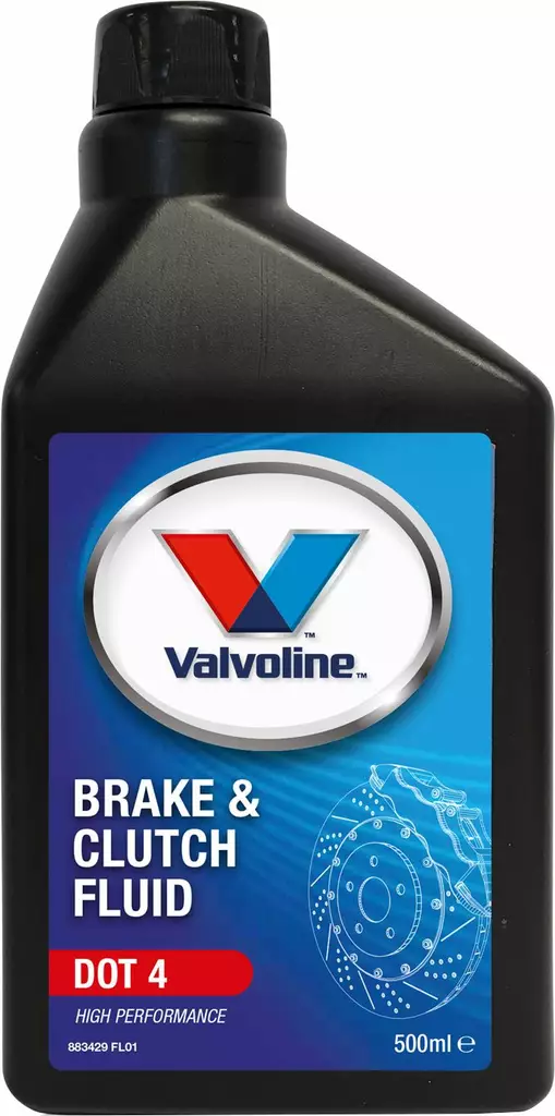 Valvoline Broms- och Kopplingsvätska DOT 4 500 ml - Bilkemikalier - 8710941027081 - 1
