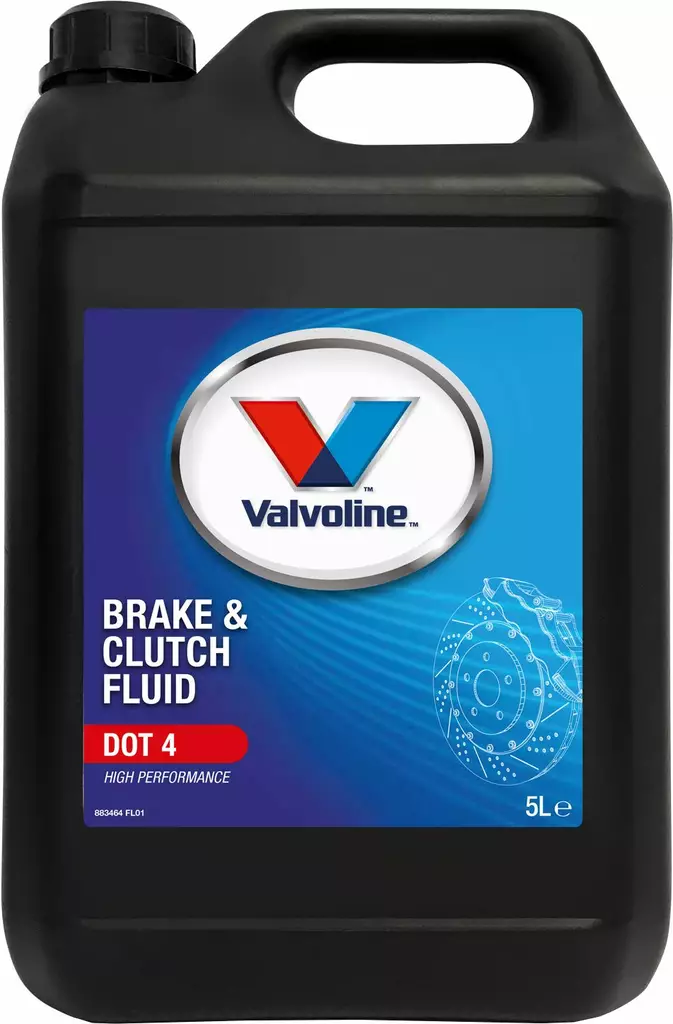 Valvoline Broms- och Kopplingsvätska DOT 4 5 l - Bilkemikalier - 8710941027111 - 1
