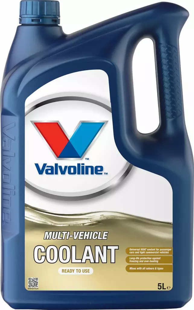 Valvoline Multi-Vehicle RTU färdigblandad kylvätska 5 l - Bilkemikalier - 8710941023281 - 1