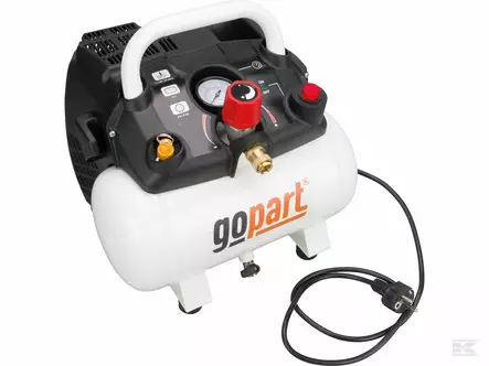 GoPart bärbar kompressor 1,1 kW - Tryckluftskompressorer - 8719732902262 - 1