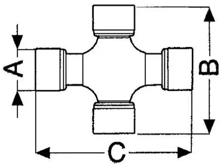 Kors 35 x 106,3/113,8 mm, Comer V81 - Korsord - 5700033042392 - 2