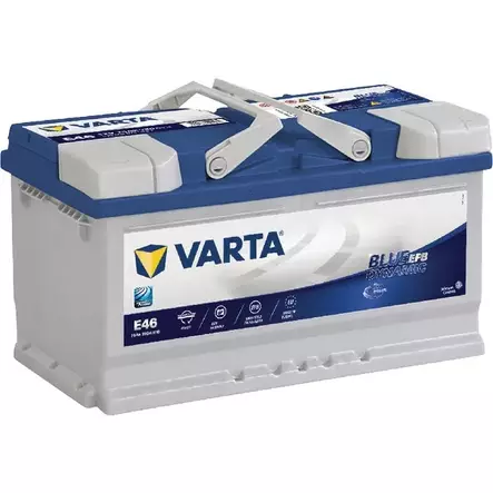 Varta Blue Dynamic EFB 12V 75Ah 730A startbatteri - Startbatterier - 4016987144572 - 1