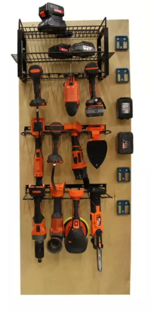 Batteridriven borrmaskin hylla 1 nivå - Borrmaskiner - 6438212130262 - 2