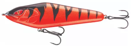Daiwa Prorex Lazy Jerk 120SS Röd Tiger Wide - Beten och flugor - 4059845063202 - 1