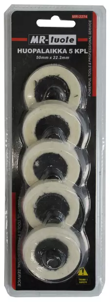 Huva-skiva Roloc 5 st/fp - Slipmaterial - 6430074691172 - 1