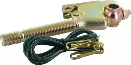 Skruvhuvud för tryckstång M30 x 3,5 mm kat. 2 vänster - Drag- och tryckstänger - 8716106071142 - 1