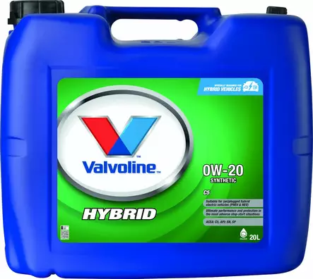 Valvoline Hybrid C5 0W-20 motorolja 20 l - Motoroljor - 8710941032832 - 1