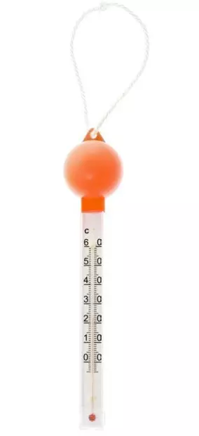 Flytande vattentermometer orange - Termometrar - 6410416488882 - 1