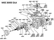 Axel 1 3/8" (MEC 8000, 9000, 13500) - Flytgödseltankar - 8719774349612 - 4