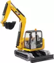 Bruder CAT mini-grävare - Bruder arbetsmaskinsleksaker - 8719493963472 - 3