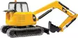 Bruder CAT mini-grävare - Bruder arbetsmaskinsleksaker - 8719493963472 - 5