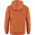 Fjällräven Logo Hoodie M Terracotta Brown - Friluftskläder - 7323450786502 - 2