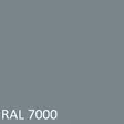 Maskinlack ormhårsgrå (RAL 7000) 1 l - Maskinfärger - 8716106059232 - 2