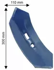 Kultivator spets 110 x 8 mm - Jordbearbetningstillbehör - 5700030974832 - 2