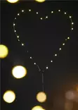 LED-hjärta med batteri och timer - Stämningsbelysning - 5701390486812 - 1