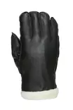 Skinnhandske för vinter med teddyfoder svart - Arbetshandskar - 6418326250582 - 1