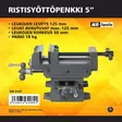 Bänkskruv 5" (125 mm) - Skruvstycken - 6430074690892 - 3