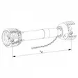 Walterscheid kraftöverföringsaxel P500 810 mm - Kardelaxlar utan koppling - 8435194017312 - 2