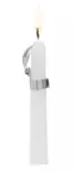 Automatisk ljussläckare 2 st silver - Ljusstakar - 6410416315645 - 2