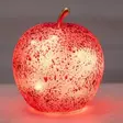 Rött glasäpple med LED-ljus - Stämningsbelysning - 6410416580302 - 1