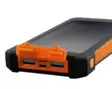 Retki 10000mAh Solar powerbank svart - Övriga friluftsprodukter - 6418536041062 - 3