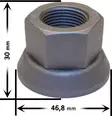 Hjulmuttern för Volvo M22x1,5mm - Axel och styrning - svm0000008762 - 1