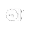 Tallrik till harv, tandad, 560x4,5 mm - Jordbearbetningstillbehör - 8716106984152 - 2