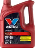 Valvoline Maxlife 5W-30 motorolja 4L - Bilkemikalier - 8710941021812 - 1