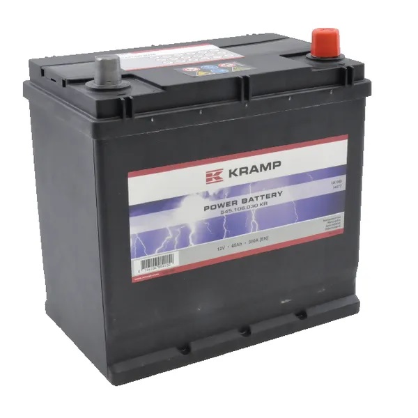 Batteri Kramp 12V 45Ah 300A - Startbatterier - 8716106054152 - 1