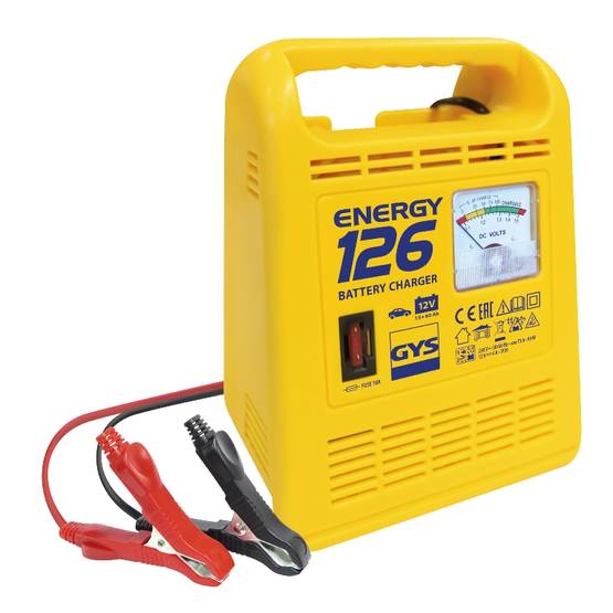 Batteriladdare GYS Energy 126 - Invertrar, laddare - 315402002322 - 1