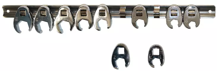 Öppen ringnyckelsats 10-19 mm, 3/8" - Fast nyckelringar - 6430074693442 - 1