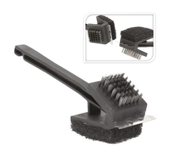BBQ grillborste 3i1 - Grilltillbehör - 8719202904192 - 1