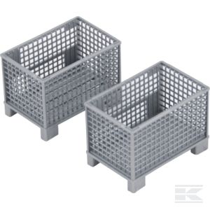 Bruder gallerbox 2 st/pkt (P) - Bruder arbetsmaskinsleksaker - 4001702424152 - 1