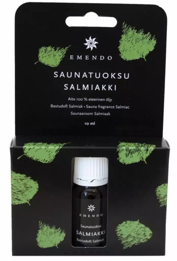 Emendo bastudoft Salmiakki 10 ml - Bastudofter, bastuhonungar - 6417892020322 - 1