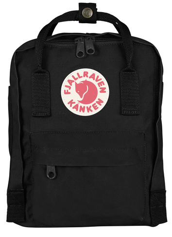 Fjällräven Kånken Mini ryggsäck Svart - Ryggsäckar, väskor - 7392158375202 - 1