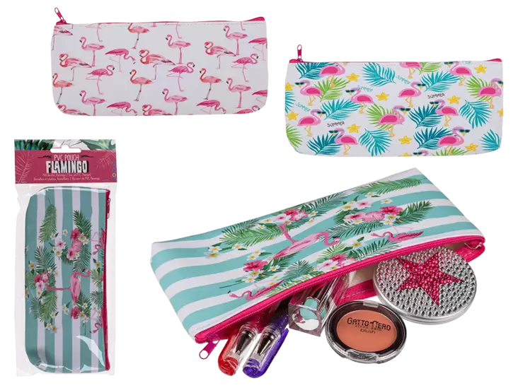 Flamingo pennfodral - Kontorsmaterial - 4029811396962 - 1