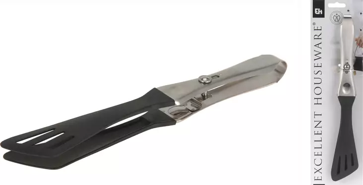 Grilltång stål/nylon - Grilltillbehör - 8711295702082 - 1