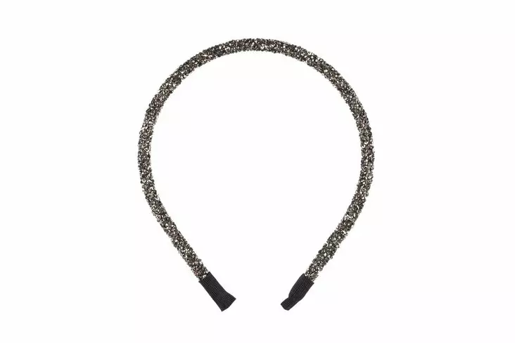 Glitter hårband svart - Andra egenvårdsprodukter - 6410416212012 - 1