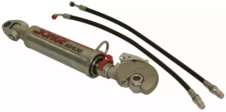 Hydraulisk dragstång Songe Goliat 80 modell 630 kat. 3 med skopa - Drag- och tryckstänger - 7028130003022 - 1