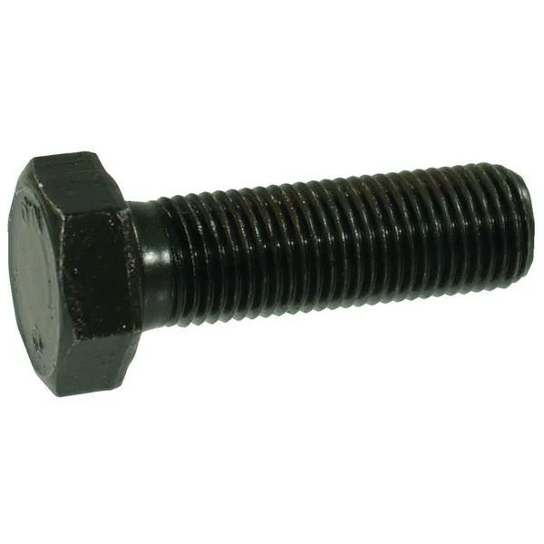 Sexkantig skruv M12 x 1,25 mm 10.9 svart - Bultar och muttrar, metrisk gänga - 8719607175432 - 1