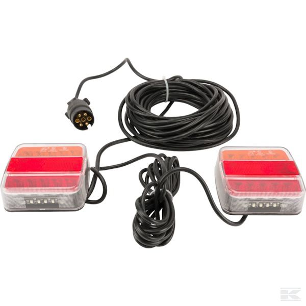 LED-bakljussats med magnet 12 m - Varselljus och fyrar - 8719607110242 - 1