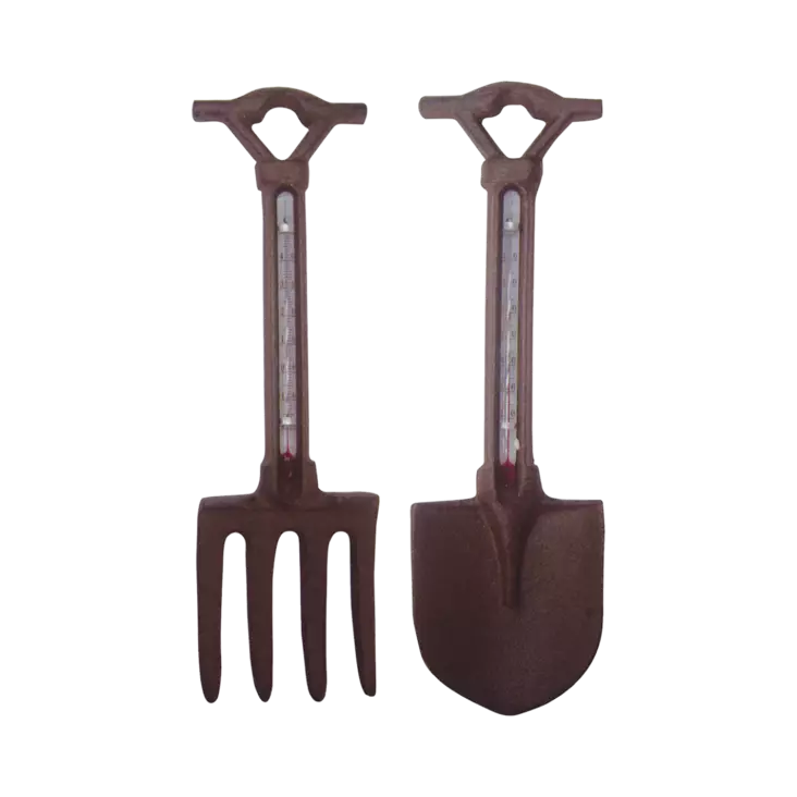 Termometer Spade / Grep i gjutjärn - Andra vackra saker - 8714982055102 - 1