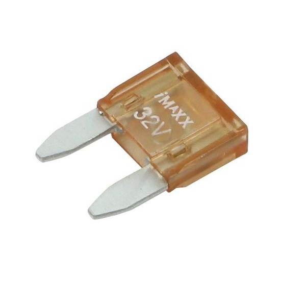 Mini säkring, 5A, gulbrun, 6 st. - Säkringar - 8716106125272 - 1